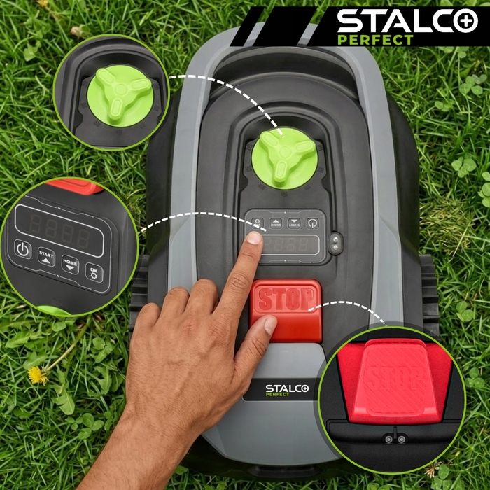 Робот-газонокосарка STALCO PERFECT RMP300 S052398699