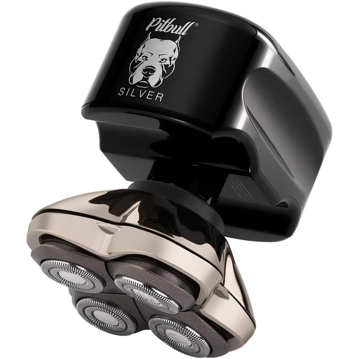 Електробритва Skull Shaver Pitbull Silver PRO SX5 акумуляторна