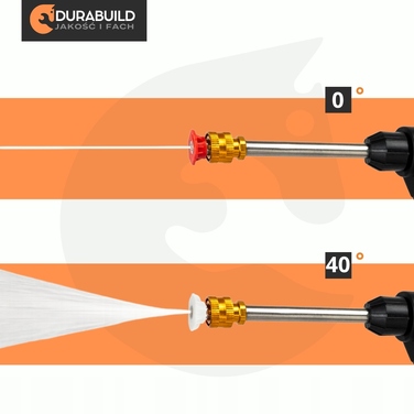 Акумуляторна мийка високого тиску Durabuild 30 бар, 500 Вт, 5 м