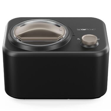 Морозивороб з компресором Clatronic ICM 3846, автоматична машина для приготування морозива за 60 хв