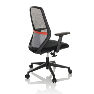 Офісне крісло / Поворотне крісло CARLOW I Mesh / Тканина Black hjh OFFICE