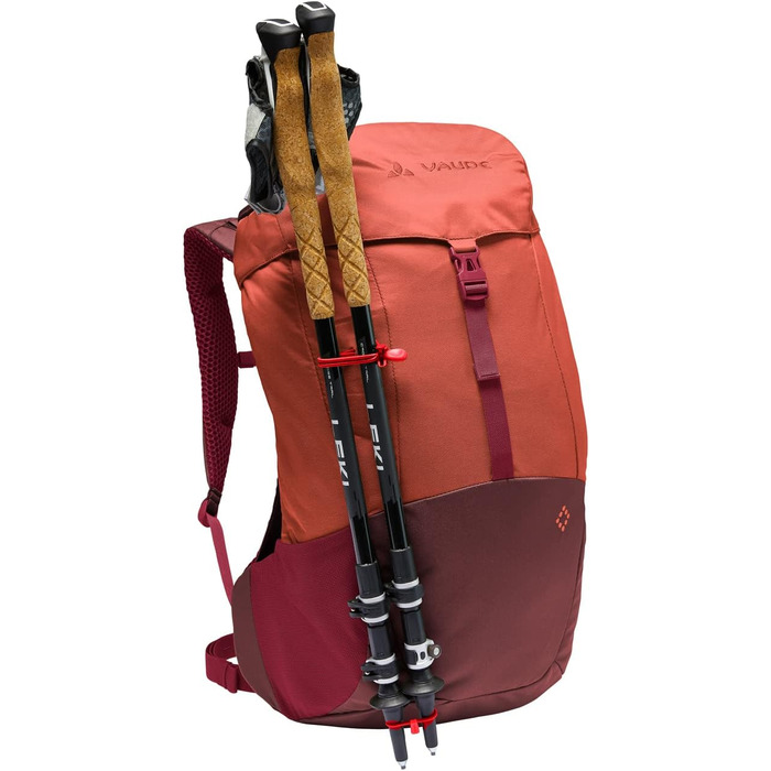 Жіночий рюкзак VAUDE Skomer 16 л, універсальний, червоний