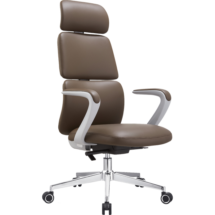 Крісло офісне OfficePro Delicate OC690BR Brown PVC