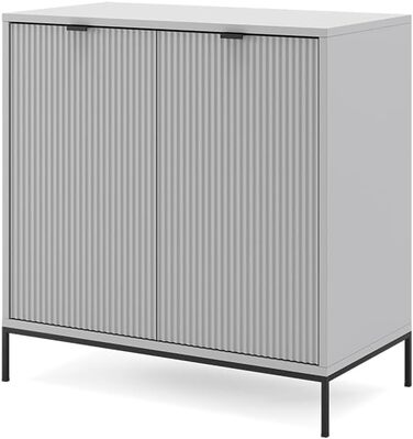 Комод Vicco Eliza сірий 80x81,2 см з 2 дверцятами