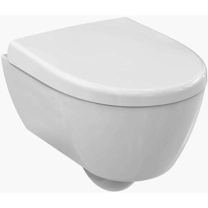 Сидіння для унітазу з кришкою Geberit Keramag Icon/4U, мікроліфт, знімне, верхнє кріплення