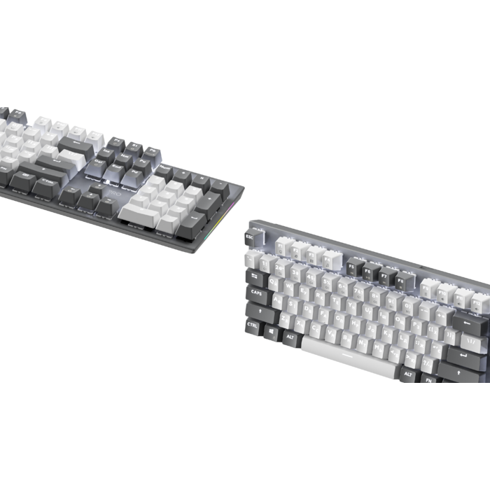Дротова механічна клавіатура GamePro Genesis Metallic (MK144G) 100% Red switches