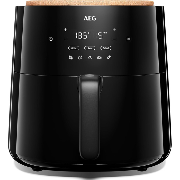 Аерофритюрниця AEG Serie 7000 AAF7B чорна, 6.8 л