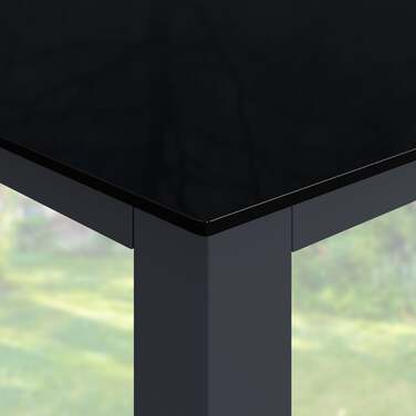 Стіл садовий Bern Anthracite Alu 150x90x75см