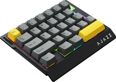 Дротова магнітна клавіатура Ajazz AK029 Ice lsland Magnetic Switch (AK029-I-BY)