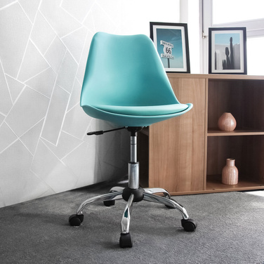 Офісне крісло FANCY PRO, бірюзове, hjh OFFICE