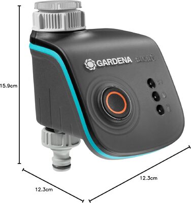 Gardena smart Water Control 19031-20: Розумний таймер поливу з додатком, захистом від заморозків для крапельного та дощувального поливу
