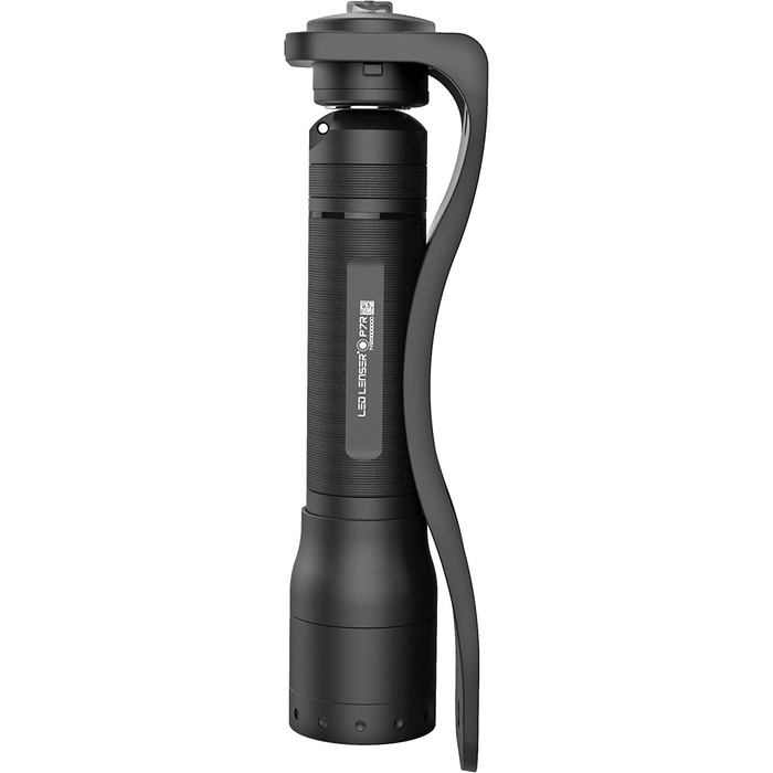 Налобний ліхтар Ledlenser H15R Core + ручний ліхтар P7R LED, 1000 люмен, акумуляторний, до 210 м, 40 годин, магнітна зарядка, комплект зі стінним кріпленням