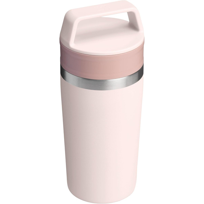 Термокружка Stanley Cafe з нержавіючої сталі - 0.35л (Rose Quartz) - для кави та напоїв на виніс