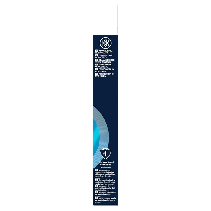 Смінні насадки для електричної зубної щітки Oral-B iO Ultimate Clean, чорні, для ефективного видалення нальоту, 2 шт.
