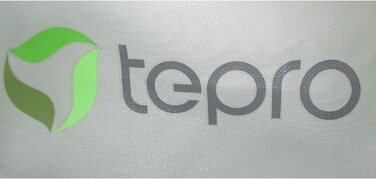 Універсальний чохол tepro для газового гриля, бежевий, середній розмір (65x130x100 см)