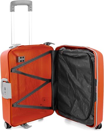 Легка валіза на 4 колесах RONCATO Light Cabina 20'' помаранчева
