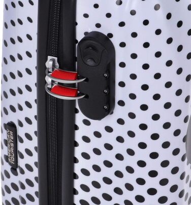 Дитяча валіза American Tourister Disney Legends Spinner S, 55 см, 36 л, багатоколірна (Mickey Mouse Polka Dot)