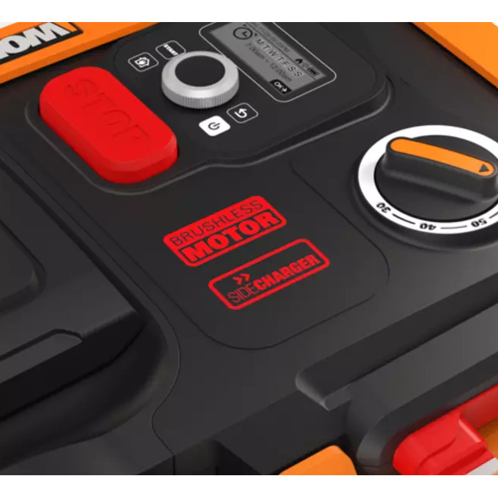 Робот-газонокосарка WORX Landroid M700 Plus WR167E (4Ah, 20V) для площ до 700 м², до 160 хв роботи