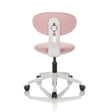 Дитячий письмовий стілець / дитячий стілець MINIMOVO тканина рожевий hjh OFFICE