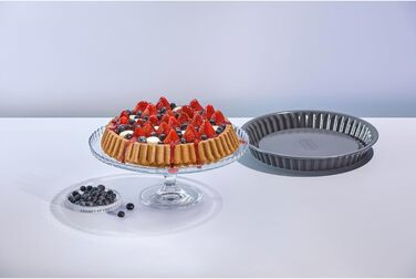 Форма для випічки Kaiser La Forme Plus, 28 см, кругла, знімний дно, для пирогів та тортів, з антипригарним покриттям