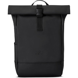 Рюкзак Johnny Urban Harvey Medium чорний, роллтоп 15л, водостійкий, для ноутбука, для міста, унісекс