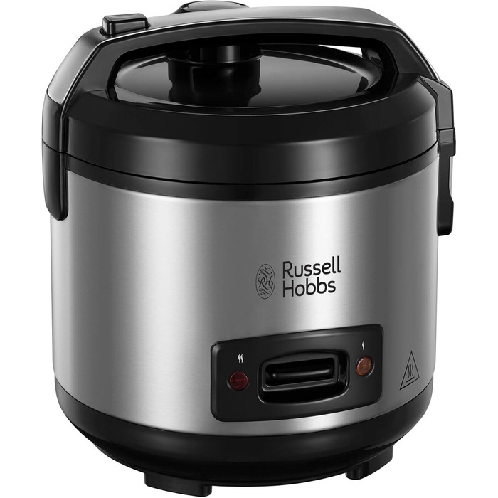 Рисоварка Russell Hobbs 27080-56 з функцією приготування на парі, 1.2л, чаша з антипригарним покриттям, нержавіюча сталь