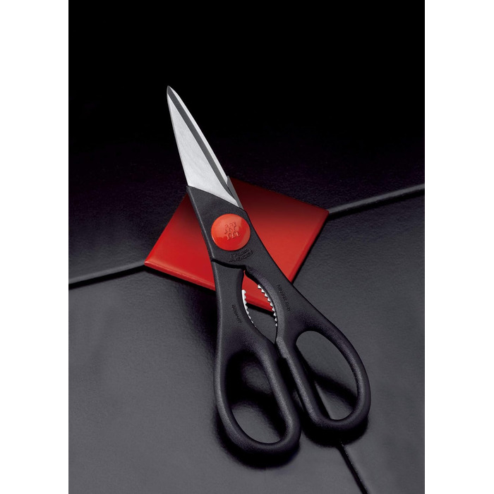 Ножиці ZWILLING Twin L багатоцільові, універсальні, з нержавіючої сталі/пластику, чорні (виробництво Німеччина)