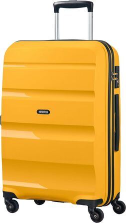 Валіза American Tourister Bon Air Spinner жовта, розмір M, 66 см, 57.5 л, ручна поклажа