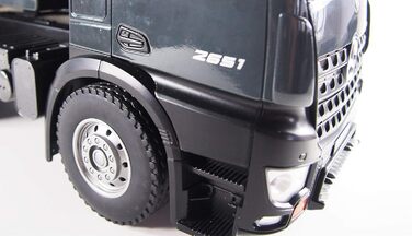 Модель самоскида Mercedes-Benz Kipper PRO Metall V2 2.4GHz сірий - RTR