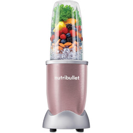 Смузі-блендер Nutribullet Pro 900 Вт, електричний, компактний, 700 мл, рожеве золото