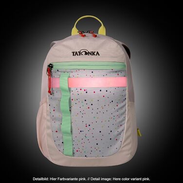 Дитячий рюкзак Tatonka Husky JR 10 л Sage Green з світловідбивачами та сидінням, для хлопчиків і дівчаток від 4 років