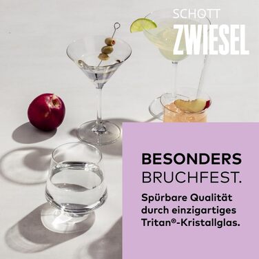 Набір келихів для коктейлів SCHOTT ZWIESEL Dancing Tumbler Bar Special, кришталь Tritan, 4 шт, Німеччина