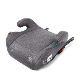 Дитяча автопідставка BABYAUTO NAUNA ISOFIX, група 3 (22-36 кг, 5-12 років, 125-150 см), сірий, i-Size, з додатковим комфортом