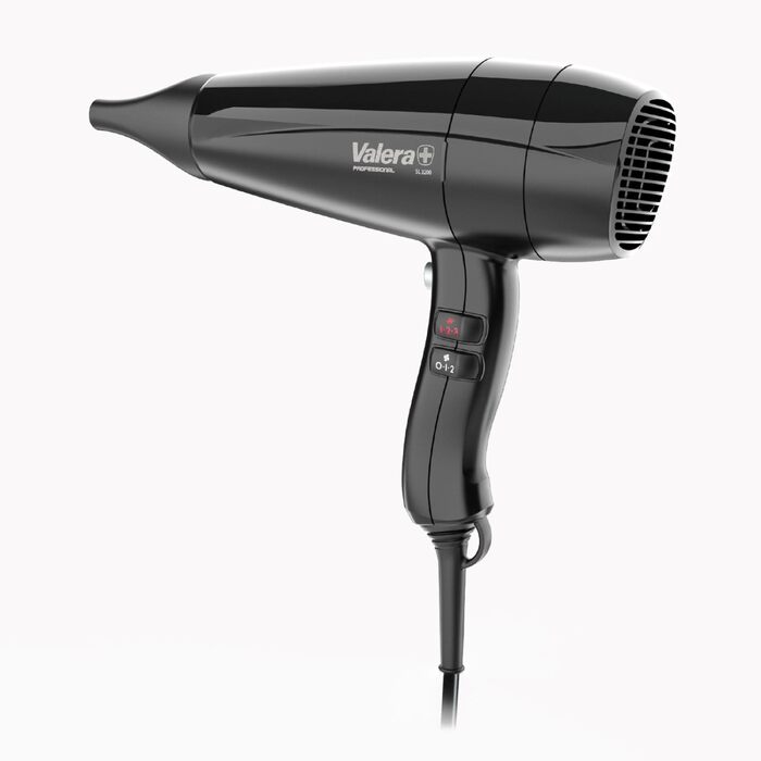Професійний фен для волосся Valera Swiss Light 3200, 1600 Вт, 3 температурних режими, з кнопкою холодного повітря та знімним фільтром, Swiss Made