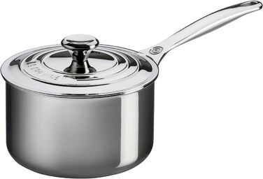 Каструля Le Creuset Signature з кришкою та ручкою, нержавіюча сталь, Ø 16 см, 1.9 л
