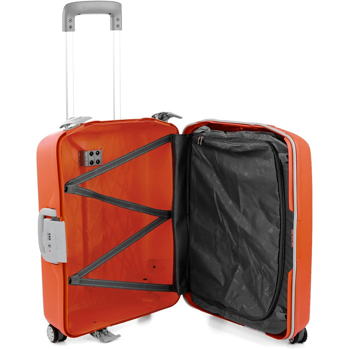 Легка валіза на 4 колесах RONCATO Light Cabina 20'' помаранчева