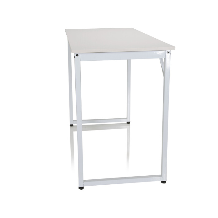 Письмовий стіл для комп'ютера WORKSPACE I 100 x 50 см, білий, hjh OFFICE