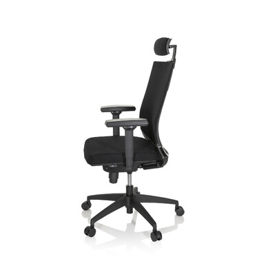Офісне крісло / Крісло керівника PORTO MAX HIGH I Fabric Black HJH OFFICE