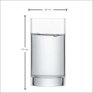 Склянки для віскі Zwiesel Glas Tavoro, 0.4 л, набір 4 шт., сумісні з посудомийною машиною, Tritan-кришталь, Made in Germany
