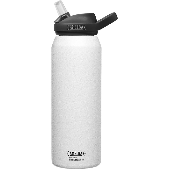 Пляшка для води CAMELBAK Eddy+ Lifestraw 1 л, біла, універсальна, для дорослих та дітей