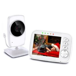 Відеоняня Baby Phone з 3.2-дюймовим LCD-дисплеєм, HD цифрова камера з нічним баченням, 2.4 GHz та двостороннім зв'язком