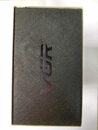 Професійна машинка для стрижки VGR 906 Fresh Fade, 9000 об/хв, бездротовий тример для бороди та волосся з DLC T-лезом, USB зарядка, зелена