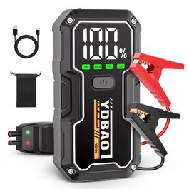 Бустер для автомобіля Starthilfe Powerbank 8000A 12V — Пусковий пристрій для акумуляторів авто, модель 9183
