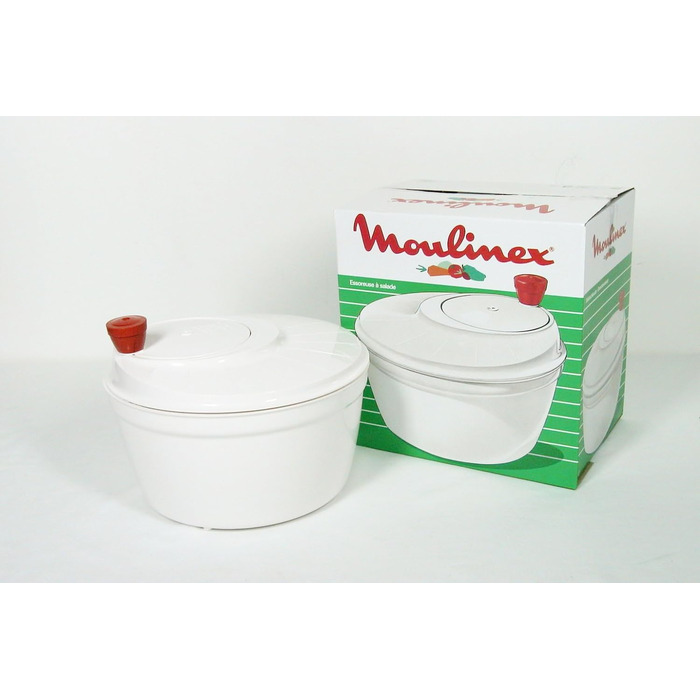 Сушарка для салату Mouliware, біла, пластикова