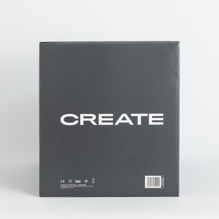 Хлібопічка CREATE Chef Bread, 850 Вт, 12 програм, LCD-дисплей, таймер 15 годин, з аксесуарами