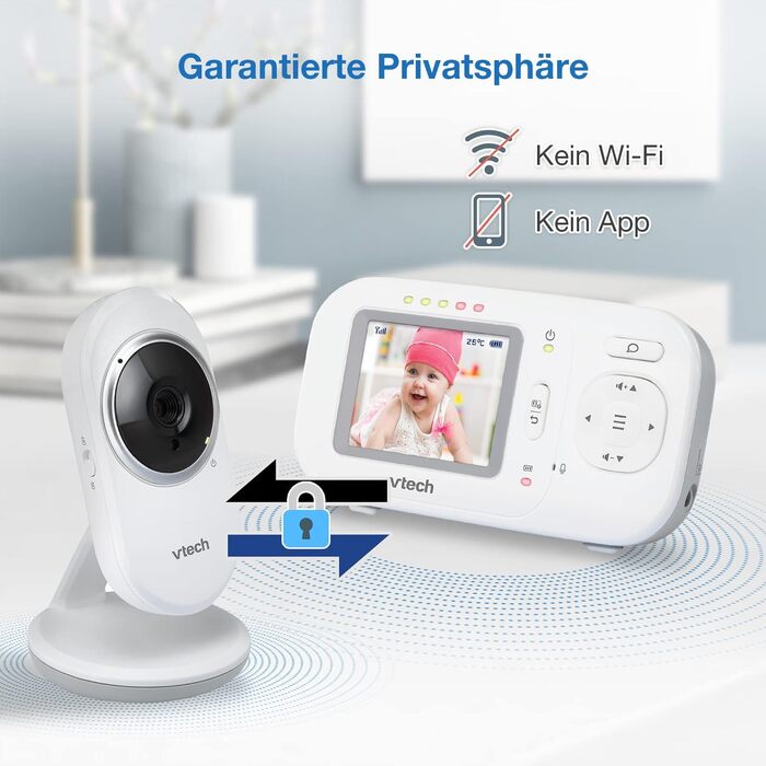 Відеоняня VTech VM320 з дисплеєм 2.4
