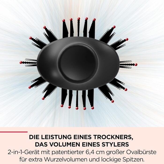 Revlon One-Step Volumiser Plus RVDR5298E - професійний фен-щітка з кераміко-титановою пластиною та турмаліновою іонізацією для об'єму та укладки