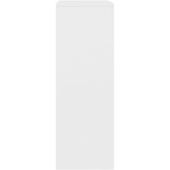 Комод vidaXL з 6 шухлядами, білий, 50x34x96 см, ДСП – багатофункціональна шафа, тумба для зберігання