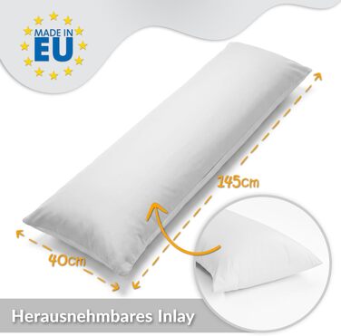 Подушка для вагітних Totsy Baby бокова 40x145 см, подушка для сну, Oeko-Tex, Галактика