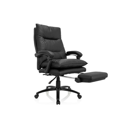 Крісло для керівника RELAX CL 200 з підставкою для ніг PU black MyBuero